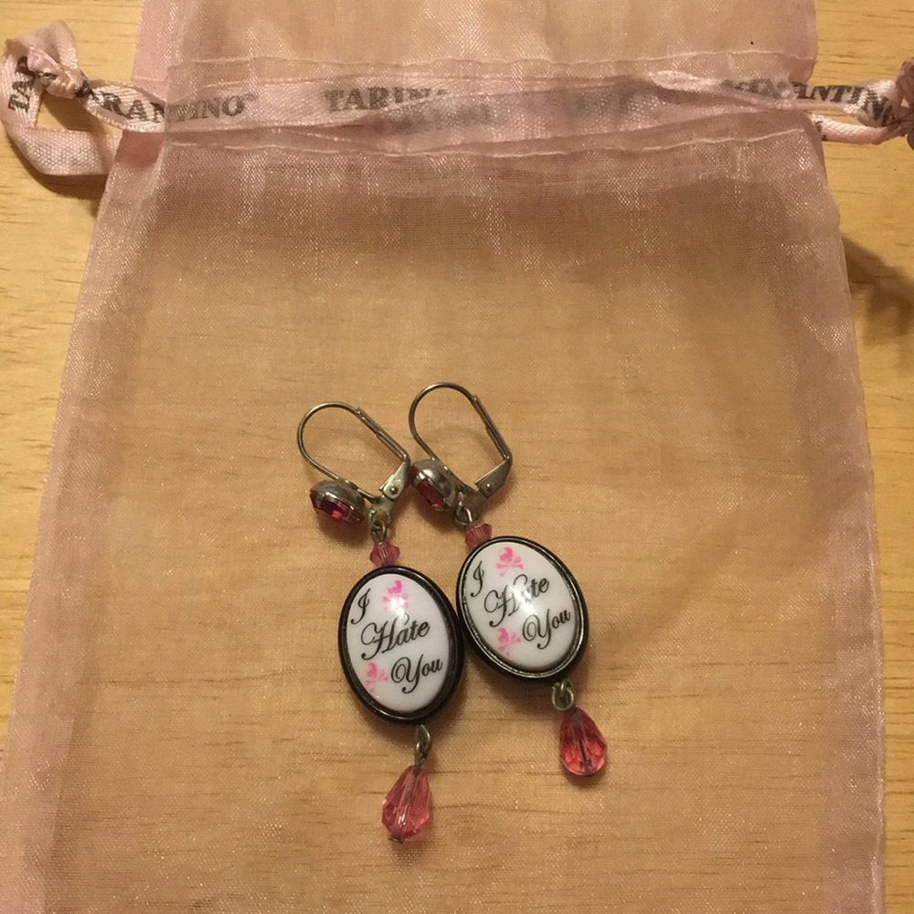 Tarina Tarantino I Love / Hate You Earrings